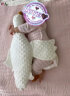 艾洛迪大白鹅毛绒玩具公仔娃娃儿童婴儿排气枕宝宝安抚枕头趴睡胀气大鹅 爱洛黄(3D安抚豆豆款）65cm 实拍图