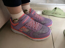 Skechers斯凯奇童鞋女童休闲跑步鞋舒适网布运动鞋81358L 实拍图