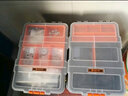 拓为（Tactix）零件盒4件套螺丝盒组合式工具盒分类盒塑料箱收纳盒子家用320020 实拍图