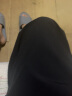 都美姿休闲裤男夏季系带宽松显瘦百搭薄款运动修身小脚哈伦九分裤子男潮 黑色+灰色 XL 实拍图