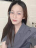硕博卡 近视眼镜多边形近视眼镜女韩版防蓝光抗辐射金丝眼镜素颜显脸小 玫瑰金框【精美礼盒】 折射率越高镜片越薄｜免费美薄 实拍图