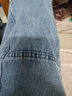 写璇春秋季男士牛仔裤宽松弹力大码运动九分裤休闲哈伦裤工装裤束脚裤 【2条装】510浅蓝+510灰色 M 建议【90-105斤】 实拍图