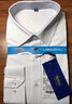 雅鹿纯色衬衫男秋季款男士商务正装修身百搭舒适上衣白衬衣白色XL 实拍图