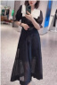 艾诺丝雅诗【商场同款】2024夏季新品黑色网纱半身裙30433561 黑色 S 晒单实拍图