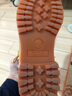 【9成新】添柏岚（Timberland）踢不烂 大黄靴 牛皮防水经典黄靴 10061 小麦色 41码US7.5 实拍图