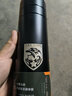 智舒一键开盖车载保温杯316男士高档办公室泡茶水杯速开茶水分离定制 【定制刻字】深空黑580ml 实拍图