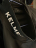 卡尔美（KELME）运动弹力紧身衣男加绒加厚保暖高领健身服足球打底衫男童 黑色 3XL/190 实拍图