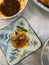 摩登主妇日式小菜碟子调味碟蘸酱料碟小吃碟酱油醋碟盘子家用餐具 1个花语碗 实拍图