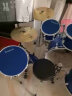 迈斯MES架子鼓成人5鼓4镲儿童初学者入门爵士鼓Q7专业演奏 5鼓 2镲 蓝色 Q7架子鼓+大礼包 实拍图