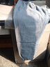 衣然呈品牛仔裤男秋季新款韩版潮流宽松休闲运动束脚纯色哈伦裤九分裤子男 蓝色 XXL【建议140-160斤】 实拍图