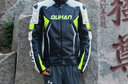 杜汉（DUHAN）D-2168摩托车骑行服长袖赛车服越野机车皮衣秋冬黑金男款M 实拍图
