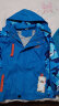 迪士尼（Disney）儿童装男童冲锋衣2024新款洋气可拆卸三合一春秋款加绒加厚外套15 8818可拆蓝色 130cm 晒单实拍图