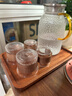 千年恋木乌檀木托盘家用酒店餐厅长方形零食点心水果干果盘茶盘 TP0264 实拍图