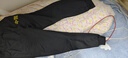 玺物休闲裤子男秋冬季百搭宽松长裤运动上班工作耐磨工装长裤大码衣服 加绒黑色+加绒深灰 5XL -建议180-200斤左右 实拍图
