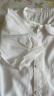 库恩玛维甜美白色娃娃领短袖衬衫女夏2023年新款法式别致薄款衬衣K57283 白色 L 晒单实拍图