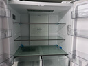 海尔（Haier）白巧系列新品冰箱462升全空间保鲜超薄零嵌嵌入式法式多门四门四开门家用一级能效无霜电冰箱白色 白巧系列 462升 全空间保鲜科技+超薄零嵌+底部前向散热+变温空间 实拍图