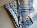 花熙雨100%全棉被套单件 1.5米单人纯棉被罩150斜纹条纹格子双人大被套 S珞米の熊 180*200cm单件被套【特殊尺寸】 实拍图