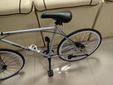 EG7死飞自行车成人山地车男实心胎活飞轻便单车超轻碟刹公路赛车女 顶配版-24寸备注颜色 实拍图