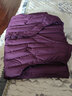 雅鹿新款女士羽绒马甲背心马夹冬季鸭绒羽绒内胆 紫色 L (165) 实拍图