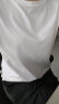 京东京造【抗菌小白T】5A抑菌抗发黄T恤女新疆棉t恤女夏短袖纯色T白色XL 实拍图