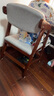 爱果乐（IGROW）儿童学习椅可升降进口实木座椅宝宝小学生椅写字椅儿童 【少量特价】橡阳椅 胡桃色 实拍图