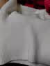 雪茜曼木耳花边长袖针织打底衫秋冬显瘦小香风高级感内搭半高领打底上衣 实拍图