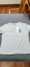 艾路丝婷夏装短袖T恤女上衣韩版修身圆领纯色棉体恤TX3361 白色 4XL（建议150斤-160斤） 实拍图