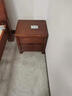 丰舍 床 实木床双人床胡桃木床新中式婚床大床现代中式床卧室精品家具 胡桃木床+床头柜*2 框架床(2米*2.2米双人床) 实拍图