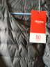 鸭鸭（YAYA）佟丽娅同款轻薄羽绒服女新款冬季短款圆领内胆修身时尚薄外套男 灰色【男款无领YE3C700311Y】 XL 【建议115-125斤】 实拍图