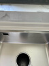 摩恩（MOEN）Flare系列厨房水槽304不锈钢洗菜盆加厚台下盆洗碗池洗碗槽 680mm圆落水单槽+精铜龙头 晒单实拍图