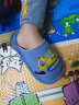 土豆屋儿童拖鞋宝宝女童居家棉拖鞋男童小童防滑婴儿小孩地板鞋室内鞋 汽车蓝色 170码内长15.5cm(适合2至2.5岁) 实拍图