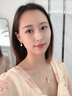 唐后森系蝴蝶项链女银天然红玛瑙珍珠吊坠生日节日礼物送老婆女朋友 【天然红玛瑙】蝴蝶项链+送官方鉴定证书 实拍图
