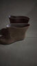 回力雨鞋女式透气雨靴韩版防滑水鞋套鞋防水中筒水靴时尚胶鞋女鞋子女 卡其HL523 39 实拍图