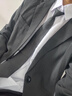 唐号垫肩西服外套男学院风春秋季痞帅学生高级感小西装DK制服套装班服 四件套/西服+短白衬衫+西裤+领带 L 实拍图