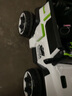 小童鞋【升级500】儿童电动车四轮越野汽车可坐大人双人摇控宝宝玩具车 升级500高配白12v10电+皮椅+普胎 实拍图