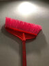欣荣达木柄塑料扫把单个家用学校扫帚硬毛环卫宿舍工车间厂普通笤帚批发 硬毛不开丝（杆长96cm） 实拍图