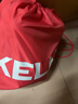 KELME/卡尔美束口袋抽绳双肩背包足球鞋袋收纳袋健身运动足球包 大红 大号(35cm*45cm) 实拍图