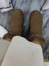 百丽（Belle）户外雪地靴女商场同款保暖加绒短靴C1W1DDD4 卡其色 37 (235mm) 实拍图