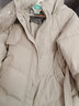 茵曼（INMAN）2025冬季女装新款羽绒服女高充绒量石墨烯三防鹅绒九江保暖外套 灰绿色 -18348244C M 161-165cm /101-110斤 实拍图
