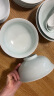 景德镇（jdz）官方陶瓷影青家用白瓷餐具散件可自由组合吃饭碗盘碟子汤碗大汤勺 流影9英寸汤碗单个 晒单实拍图