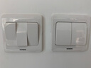 西门子（SIEMENS） 【清单报价】远景雅白色开关插座面板 暗装86型 正五孔10只装 开关 实拍图