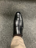 THOM WILLS手工定制真皮孟克鞋男鞋商务正装鞋僧侣鞋英伦绅士皮鞋 黑色C141 40 /7码 实拍图