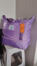 圣腾新款干湿分离健身包女款旅行袋大容量手提行李包短途旅行包出差旅游收纳袋小行李袋时尚出行包装衣服的包 浅紫色 单独型号 实拍图