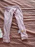 贝瑞加（Babyprints）宝宝开裆裤2条装新生儿纯棉长裤婴儿按扣款裤子 小鹿+粉 59 实拍图
