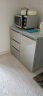 尊贵（ZUNGUI） BCD-210CV 210升 卧式冰箱家用抽屉柜式小型双门橱柜式嵌入式矮电冰箱 酷金 实拍图