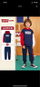 Levi's李维斯男童套装秋冬新款儿童连帽卫衣长裤两件套加绒 深靛蓝 120 /60 【建议身高110-116cm】 实拍图