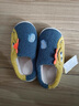 幸福玛丽（Cheerful Mario）儿童棉拖鞋男孩冬季男童毛毛鞋女童秋冬宝宝毛拖鞋藏青色内长20cm 实拍图