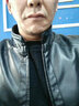 恒源祥皮衣男秋冬新款立领皮夹克加绒加厚保暖外套中年男士爸爸秋冬装 H58229458黑色 加绒 M 170 实拍图