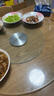 L&S LIFE AND SEASON餐桌转盘家用酒店转台钢化玻璃圆桌转盘底座ZP03直径68cm  实拍图