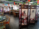京居 屏风 家用实木屏风隔断客厅卧室中式时尚办公室现代酒店定制折屏 生意兴隆（六屏） 实拍图